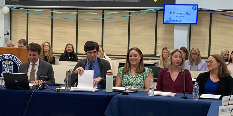 Westport school board learns about AI