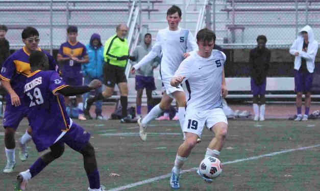Staples pounds Westhill