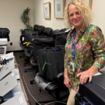 Tuesday’s equipment designed to interact with voters