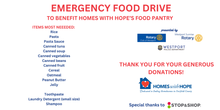 Emergency food drive Saturday