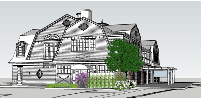 Boathouse addition and Greek Revival approved