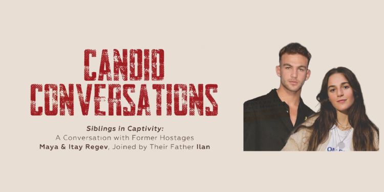 Shot and held captive by Hamas–family talk at Chabad Lubavitch