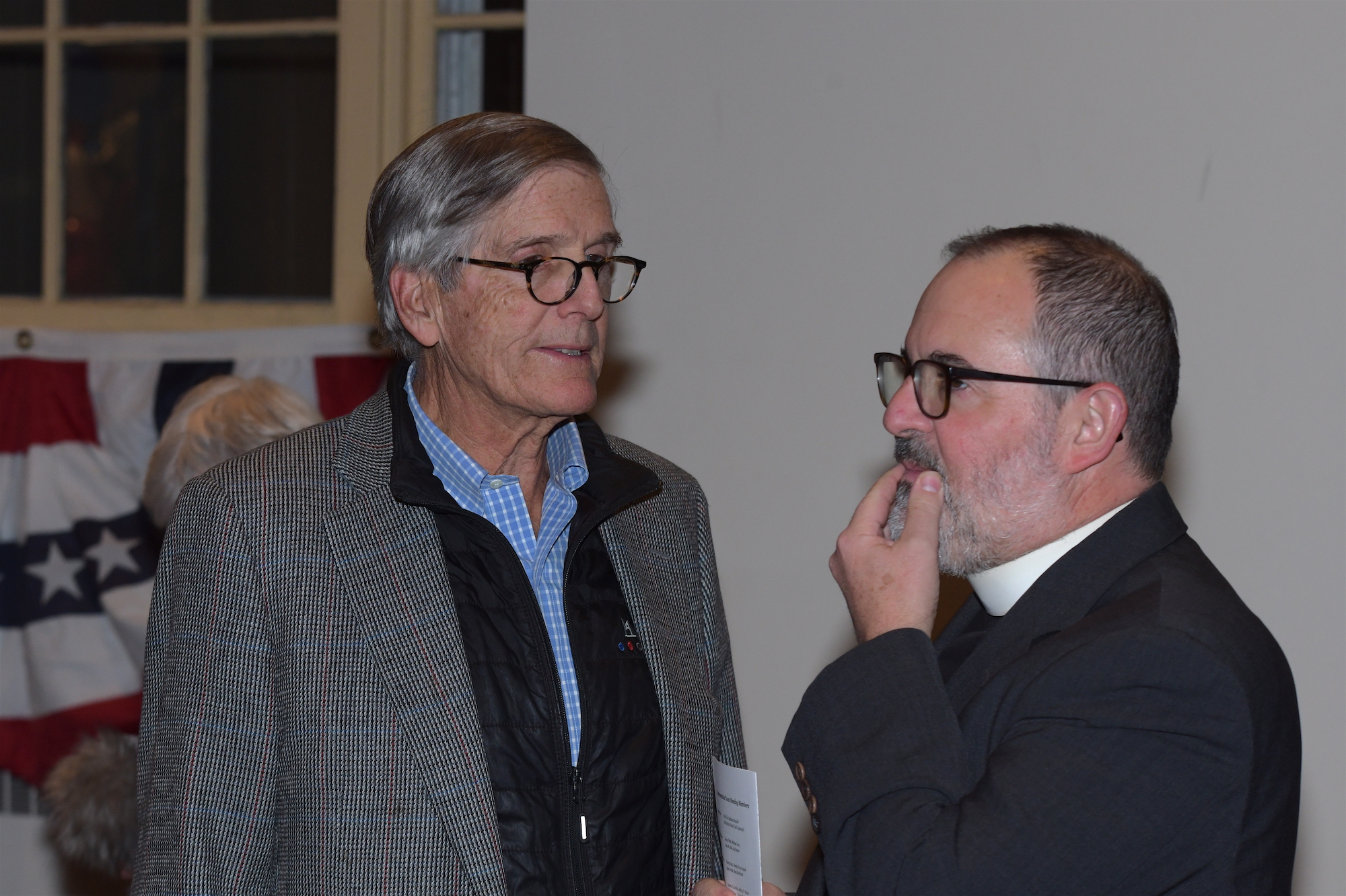 Jeff Weiser and John Betit, Rector, Christ and Holy Trinity