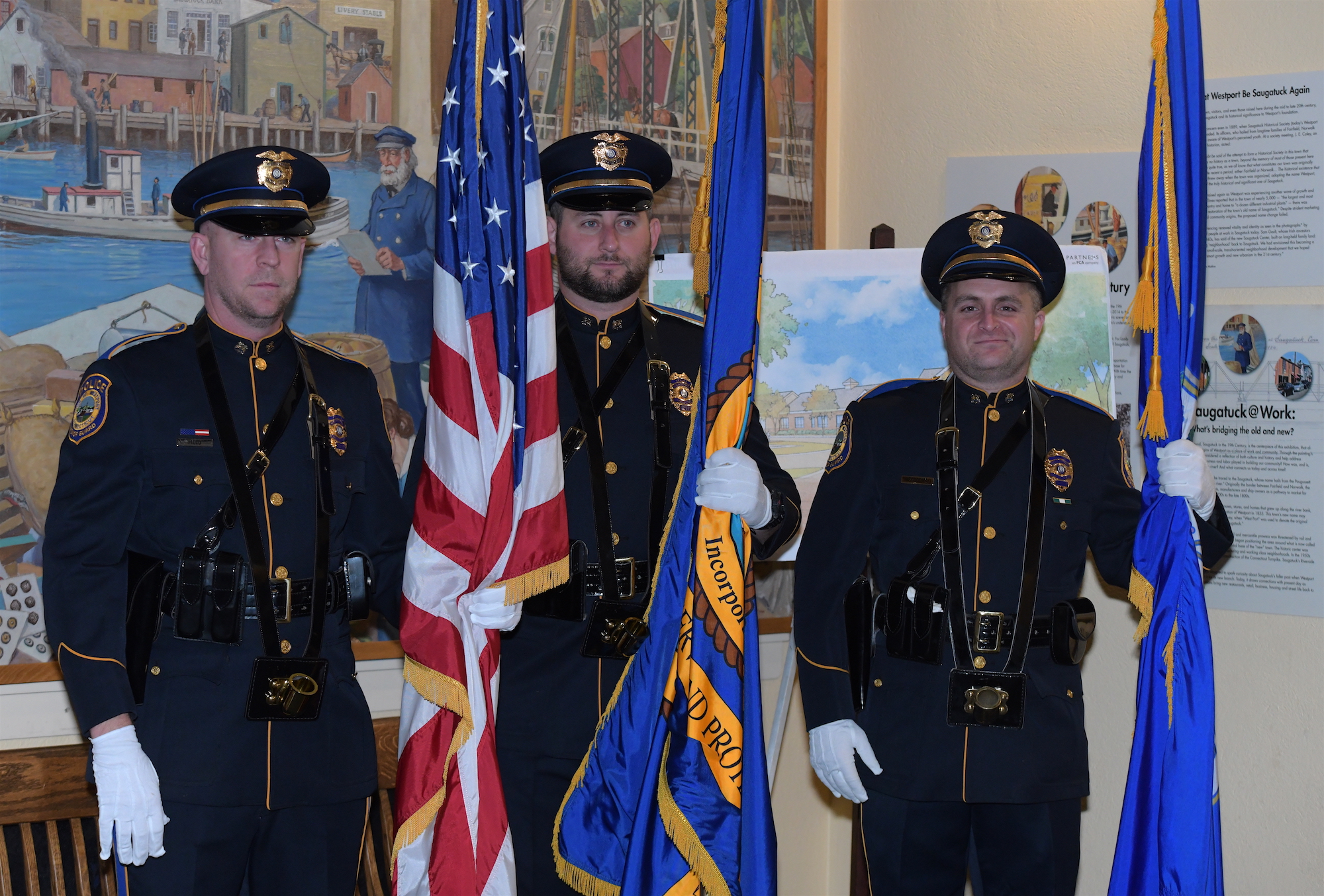 Lance Corporal Field, Off. Lovallo, Off. Mezerewski