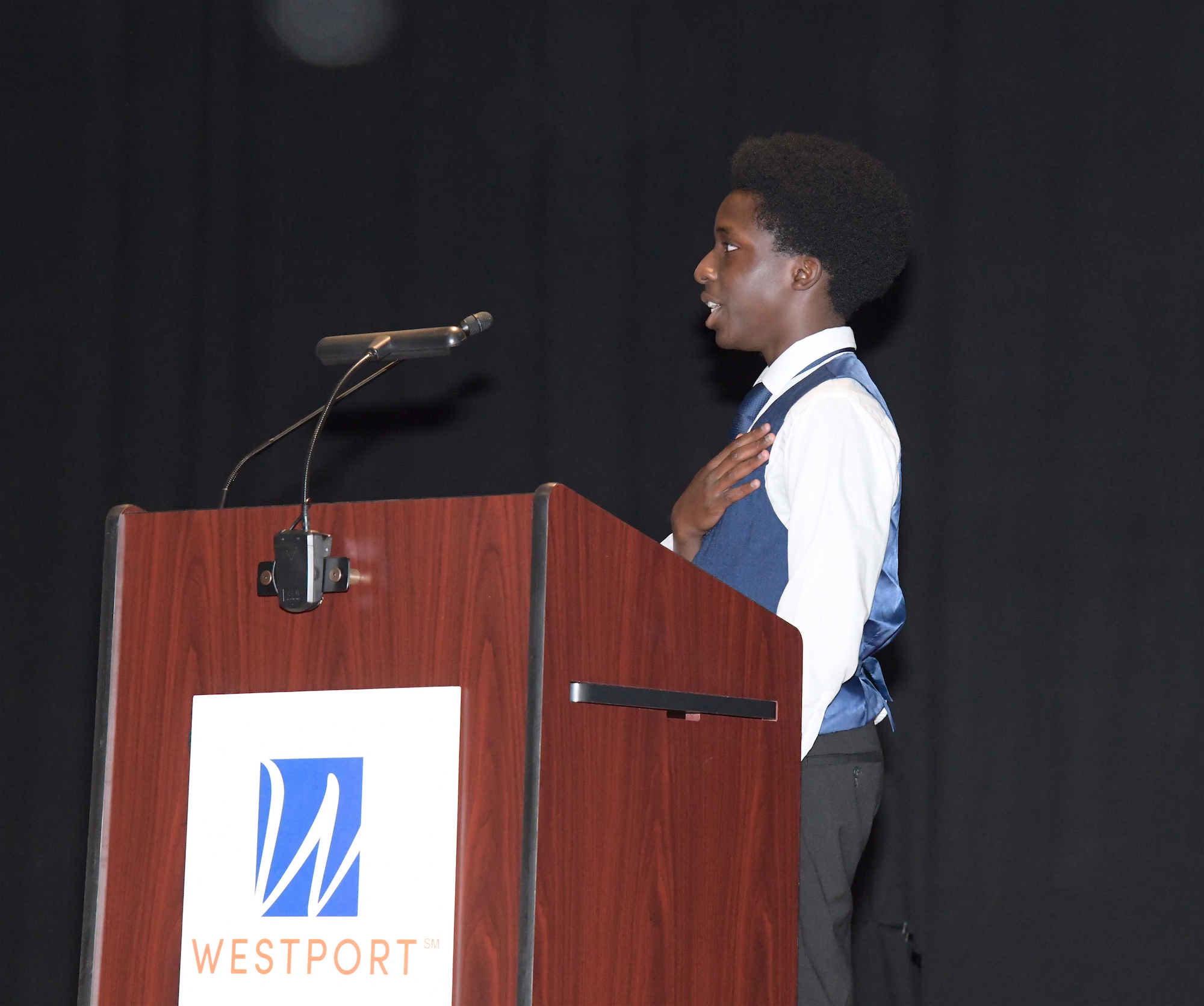 Pledge of Allegiance, Souleye Kebe, Staples