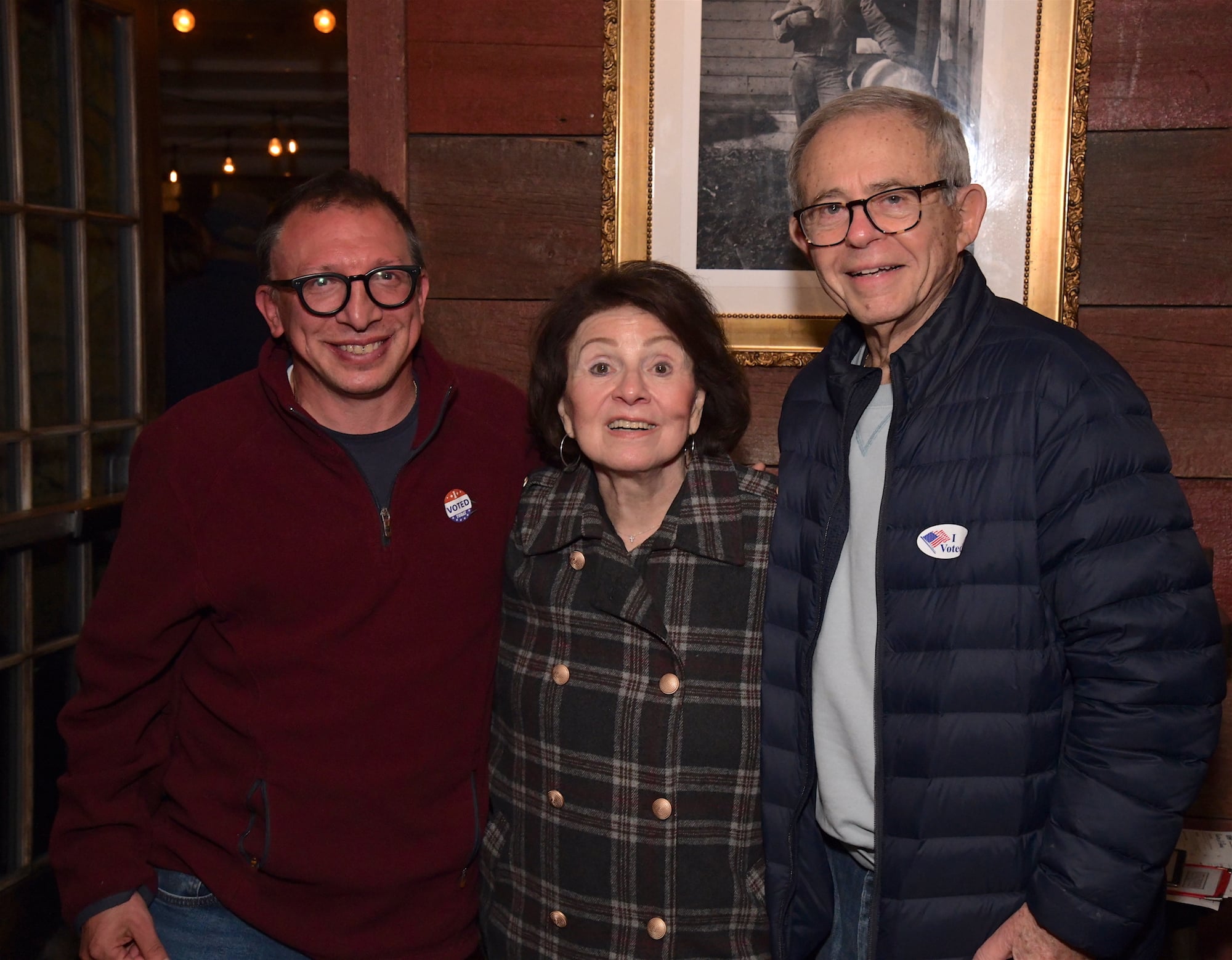Sal Liccione, D9 with his aunt and uncle, Cecilia and John Misa