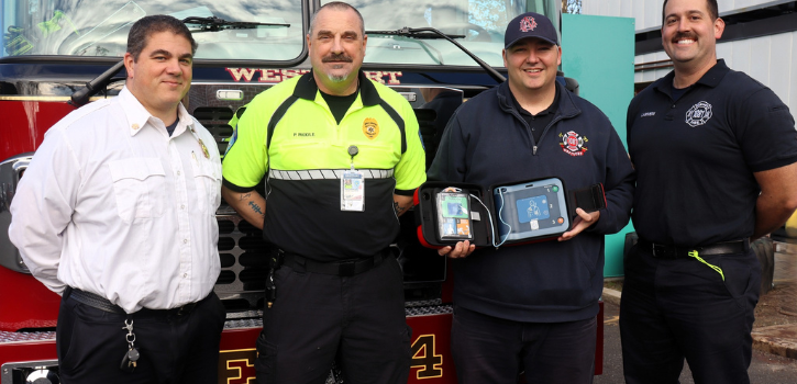 Westport emergency services acquire 50 new AED units