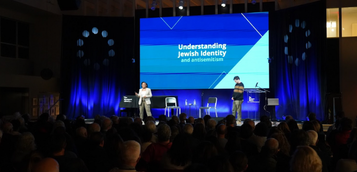 Hundreds gather at Westport Library for community conversation on antisemitism and Jewish identity