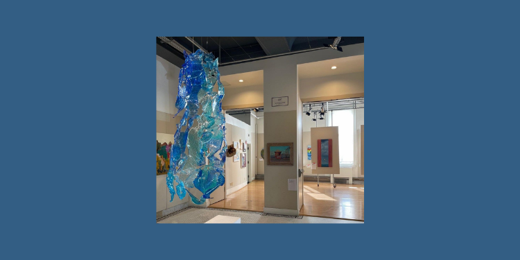 Greenwich Art Society’s “Holding Space” on view through Thursday