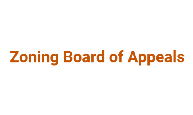 Zoning Board of Appeals – opening for a Democratic alternate