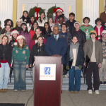 Veterans Green tree lighting 2025