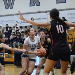Girls basketball destroys Darien