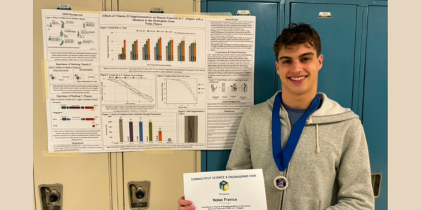 Staples’ Nolan Francis named Regeneron scholar