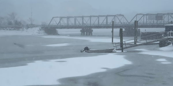 Sunday storm closes town, schools, library Monday, Saugatuck photos