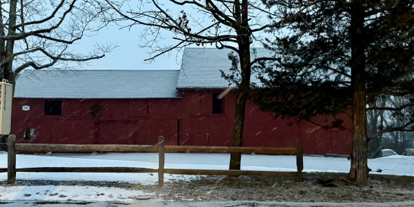 The Gault barn on Compo Road South, Jan. 25, 2026 - Photo Jimmy Izzo