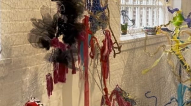 The Big Weave-In invites people to join in a communal art project