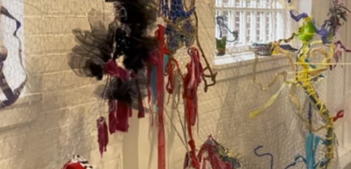 The Big Weave-In invites people to join in a communal art project