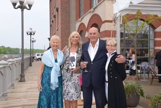 Deirdre Kantor, Robin Tauck, Arthur Tauck and his wife, Ronni Tauck - Contributed photos