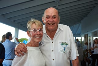 Arthur Tauck and his wife, Ronni Tauck