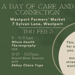 A Day of Care & Connection brings focus on wellness to Westport Farmers’ Market