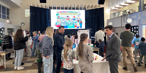 ‘Mini Moguls’ learn financial literacy, life skills in pop-up marketplace