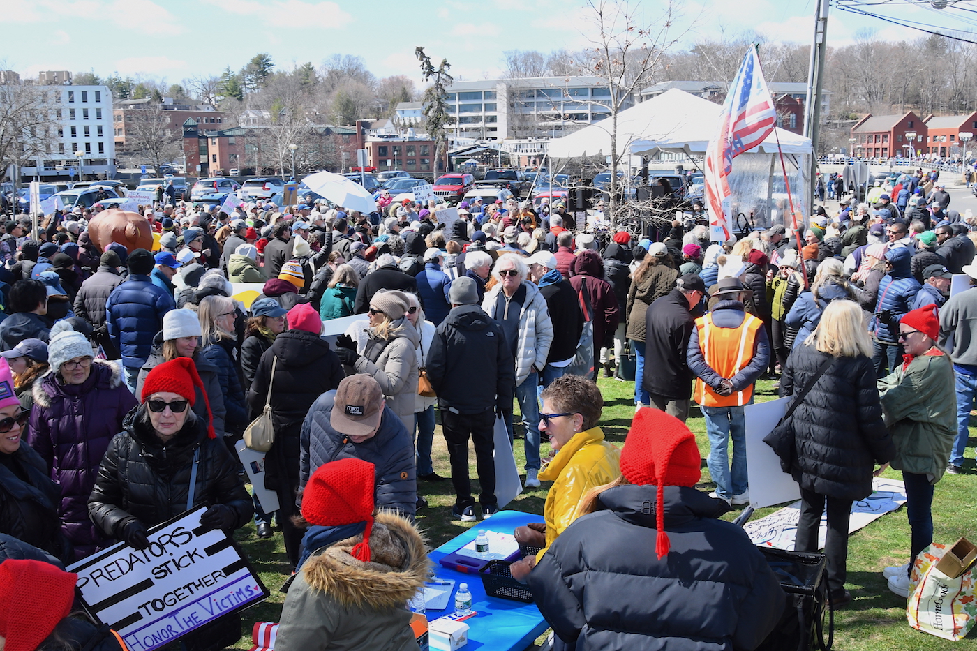 The crowd