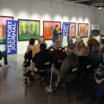 Himes addresses issues in town hall-style session after meeting with protesters