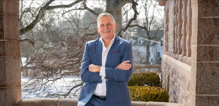 For Peter Van Heerden of Westport, leadership role at Pequot Library was “almost like a coming home”