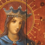 “Icons on Ammo Boxes” explores the intersection between art and war