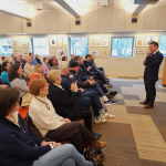 Attorney General Tong speaks at library