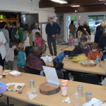 “Toast,” chased indoors by rain, celebrated by 200+