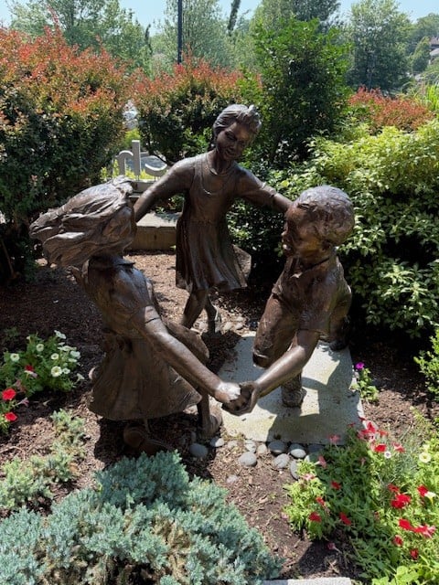 ‘Circle of Peace’ will be installed at the Westport Library - Contributed photo