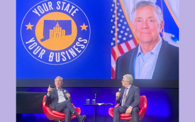 Lamont addresses Westport in chamber series