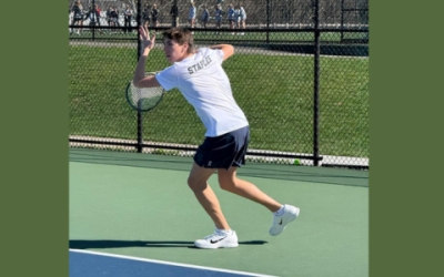 Boys tennis team battles in trio of 4-3 matches