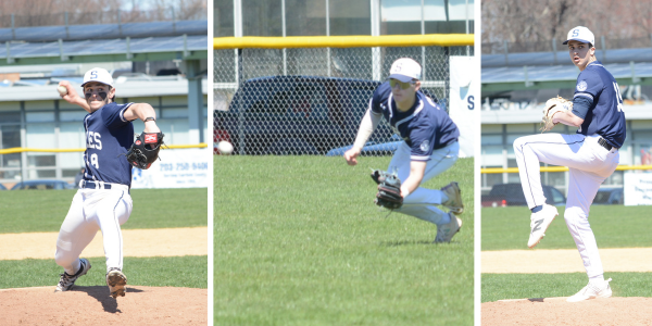 Staples sluggers held in check by a pair of tough Class LL foes