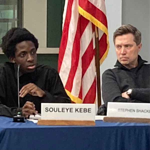 Souleye Kebe and Stephen Shackelford - Photo Linda Lambeck