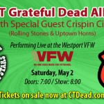Legendary saxophonist joins Grateful Dead All-Stars Saturday at The Post