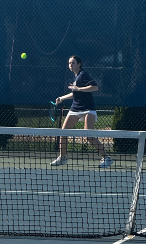 Amelia Berkowitz, in action this spring, and the Wreckers have gotten all the way to the conference championship match - Photo Jennifer Wider