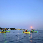 Blue Moon kayak tour Sunday