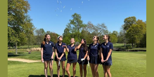 Girls golfers win a pair of matches to even record
