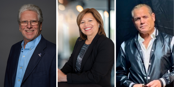 Matthew Mandell, Seila Mosquera-Bruno and John Bolton - Contributed photos