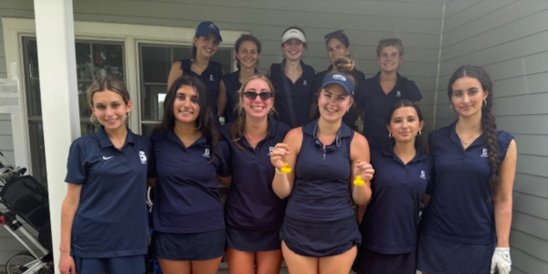 Staples girls golf sees 24-stroke lead in pivotal match washed away by rain