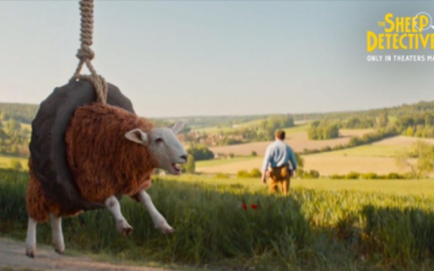 Watching “The Sheep Detectives” with Susan Granger