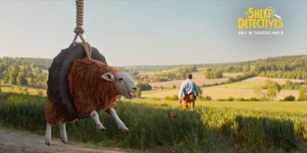 Watching “The Sheep Detectives” with Susan Granger