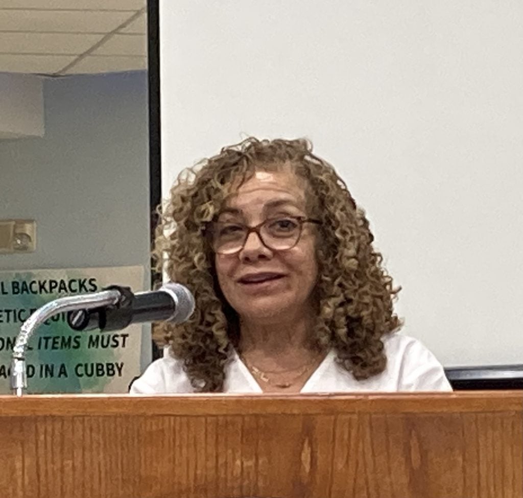 Helena Paiva, paraeducator, Bedford Middle School