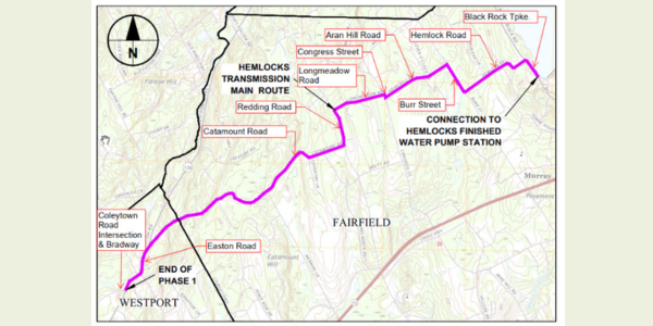 Aquarion watermain project meeting tomorrow