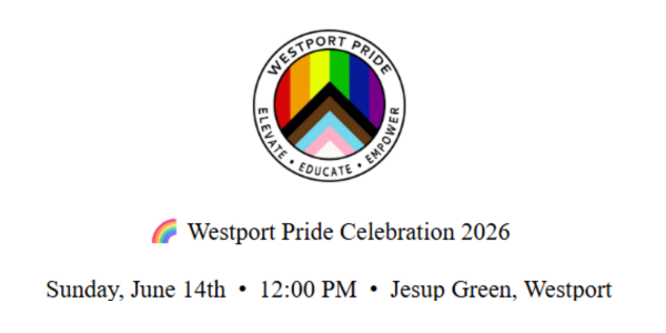 Westport Pride Celebration 2026 fills Jesup Green on Sunday