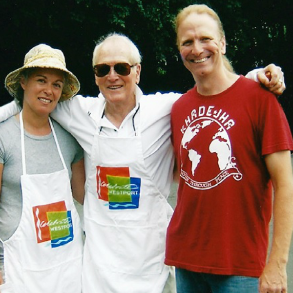 Lori Cochran-Dougall, Paul Newman and Michel Nischan - Contributed photo