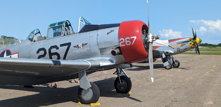 A celebration of vintage military aircraft at Warbird Weekend