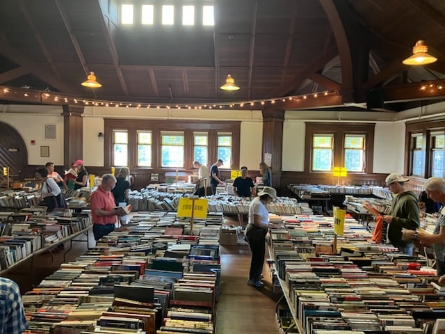 Summer sale at Pequot Library a growing success